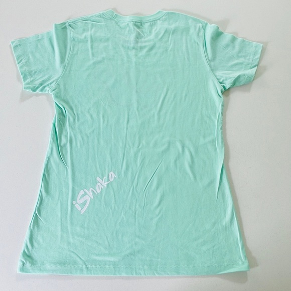 Sea Green Shaka Tee - Picture 3 of 6